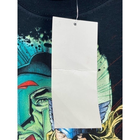 Vintage Marvel Mad Engine T-Shirt XS Rare Super Hero Graphic Superhero Comics - Picture 10 of 13